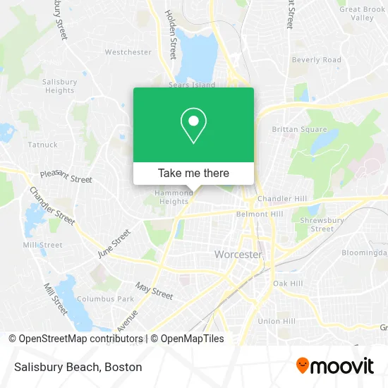 Salisbury Beach map