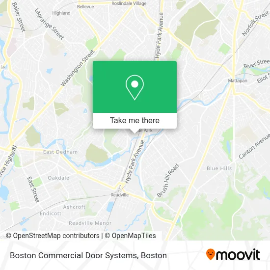 Boston Commercial Door Systems map