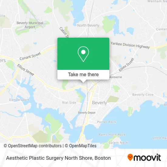 Aesthetic Plastic Surgery North Shore map