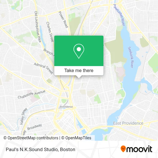 Paul's N.K.Sound Studio map