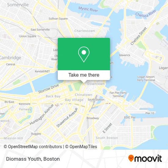 Diomass Youth map