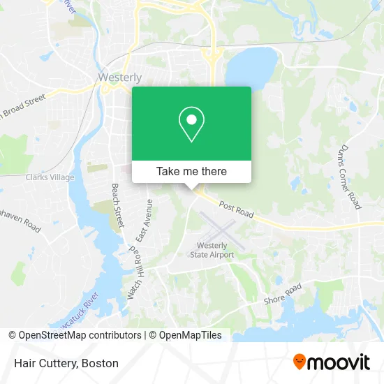 Hair Cuttery map