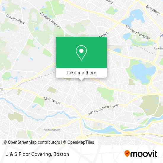 J & S Floor Covering map