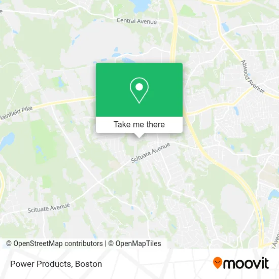 Power Products map