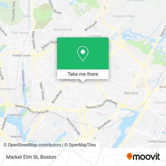 Market Elm St map