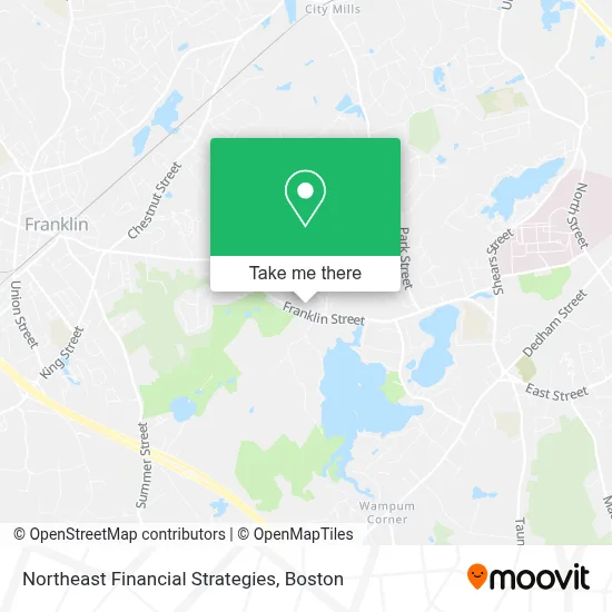 Northeast Financial Strategies map