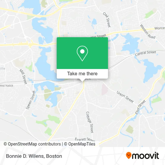 Bonnie D. Wilens map