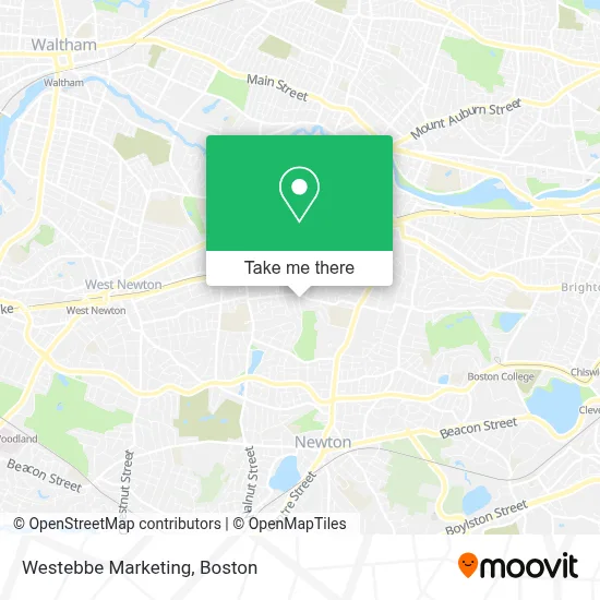 Westebbe Marketing map