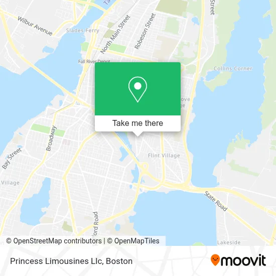 Princess Limousines Llc map