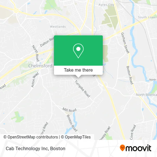 Cab Technology Inc map