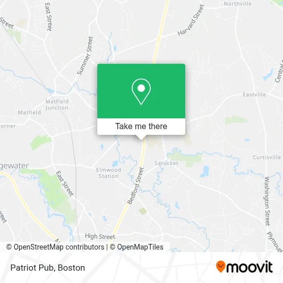 Patriot Pub map