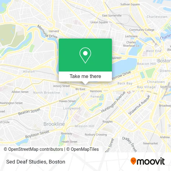 Sed Deaf Studies map