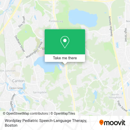Wordplay Pediatric Speech-Language Therapy map