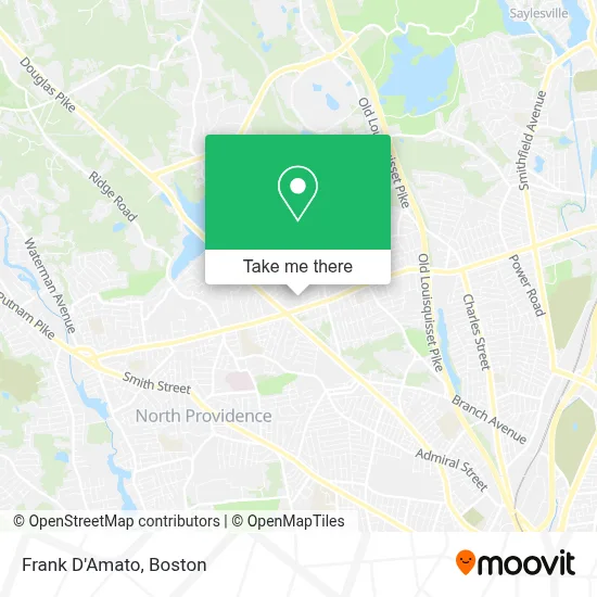 Frank D'Amato map
