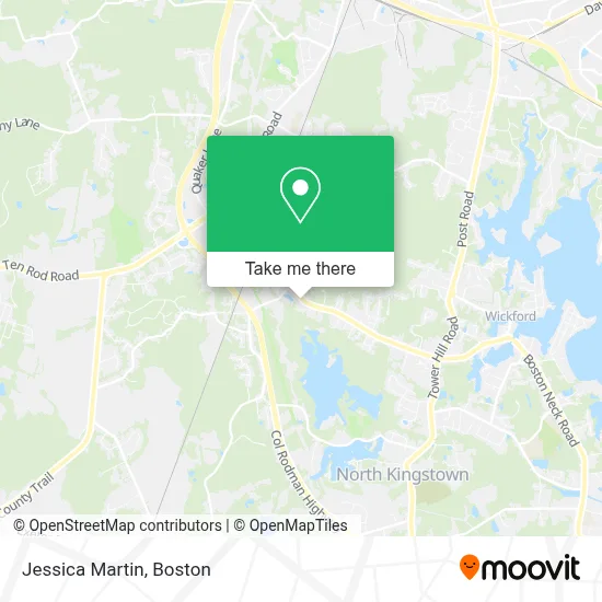 Jessica Martin map