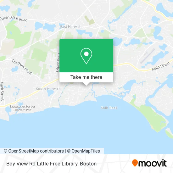 Bay View Rd Little Free Library map
