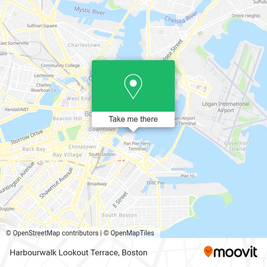Harbourwalk Lookout Terrace map