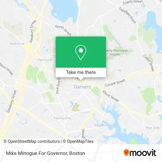 Mike Minogue For Governor map