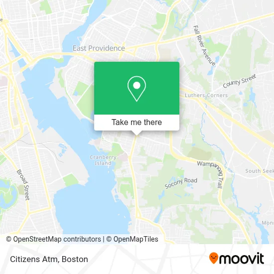 Citizens Atm map