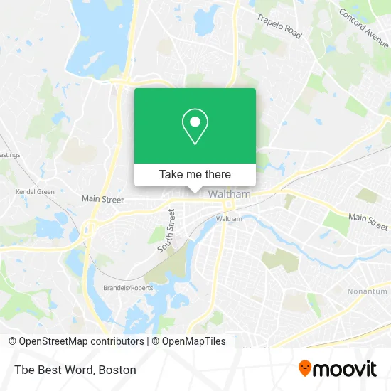 Tbe Best Word map