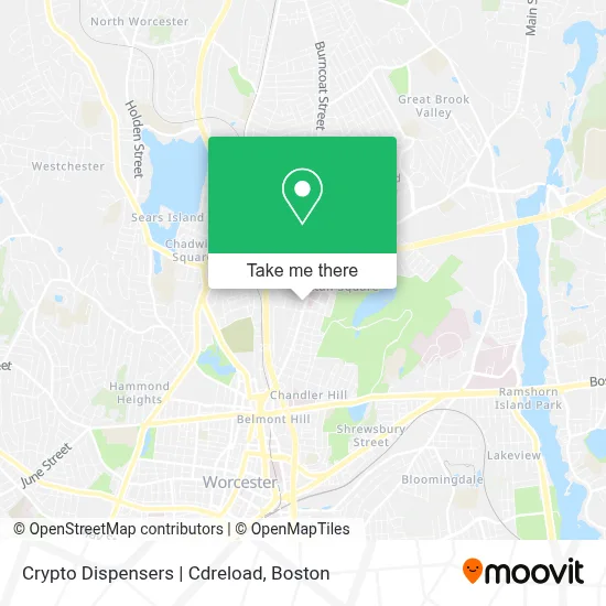 Crypto Dispensers | Cdreload map
