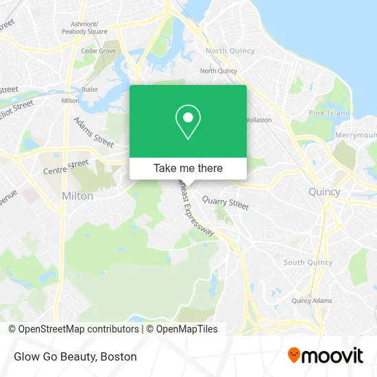Glow Go Beauty map
