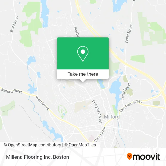 Millena Flooring Inc map