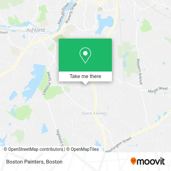 Boston Painters map