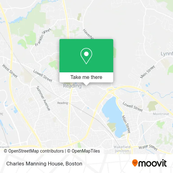 Charles Manning House map