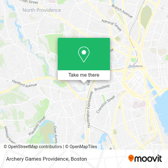 Archery Games Providence map