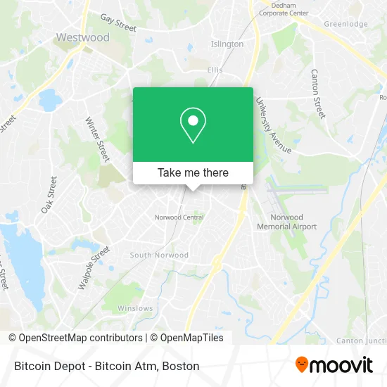 Bitcoin Depot - Bitcoin Atm map