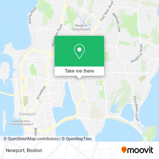 Newport map