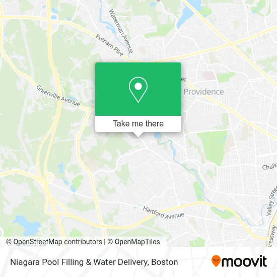Niagara Pool Filling & Water Delivery map