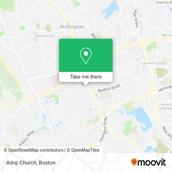 Advp Church map