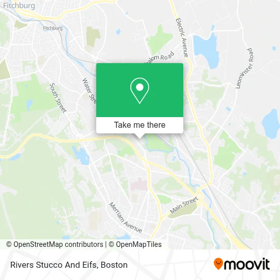 Rivers Stucco And Eifs map
