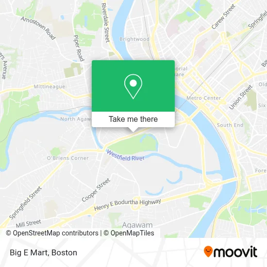 Big E Mart map