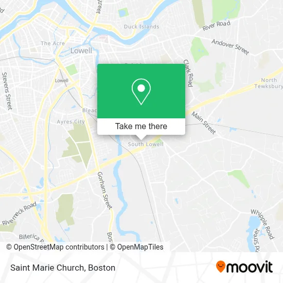 Saint Marie Church map