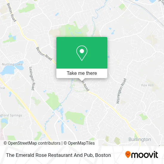 The Emerald Rose Restaurant And Pub map