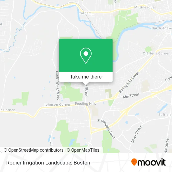 Rodier Irrigation Landscape map