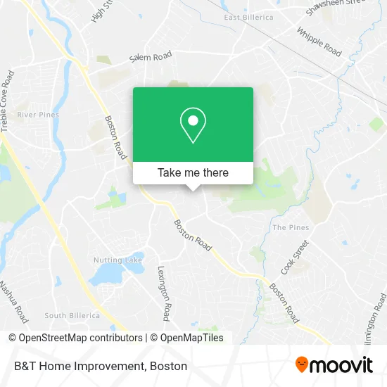 B&T Home Improvement map