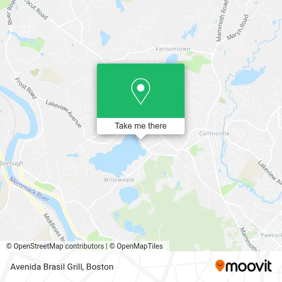 Avenida Brasil Grill map