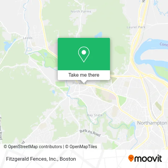Fitzgerald Fences, Inc. map