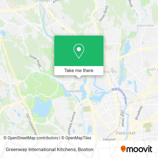 Greenway International Kitchens map