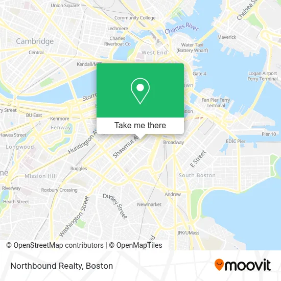 Northbound Realty map
