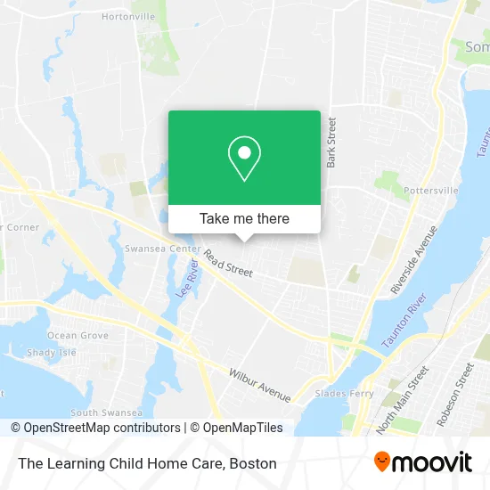 The Learning Child Home Care map