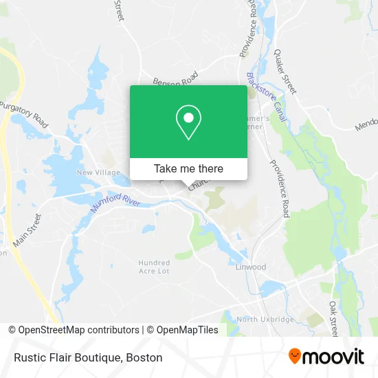 Rustic Flair Boutique map