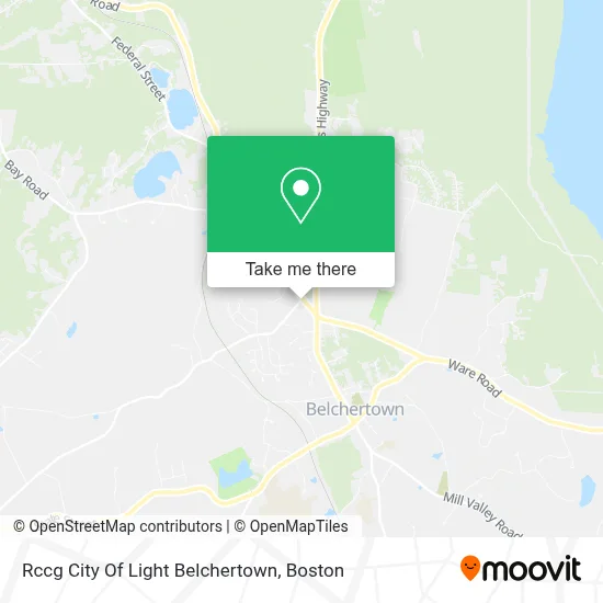 Rccg City Of Light Belchertown map