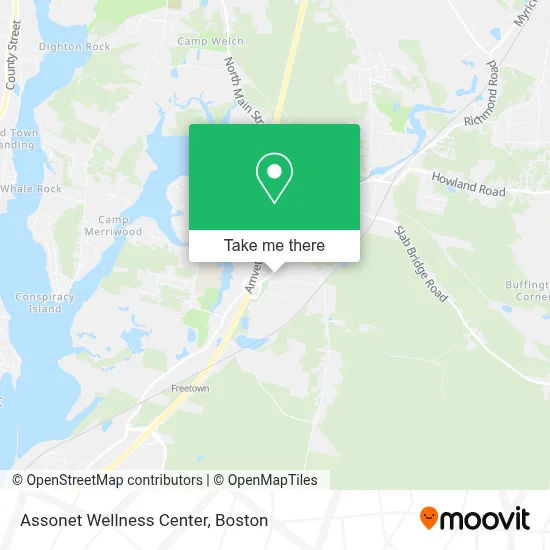 Assonet Wellness Center map