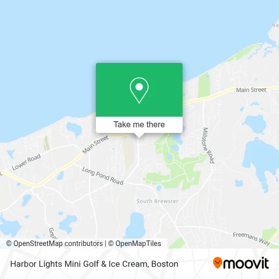 Harbor Lights Mini Golf & Ice Cream map