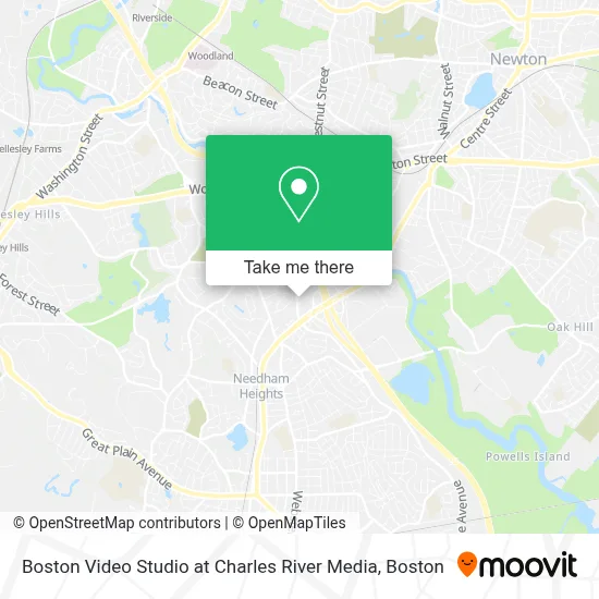 Boston Video Studio at Charles River Media map